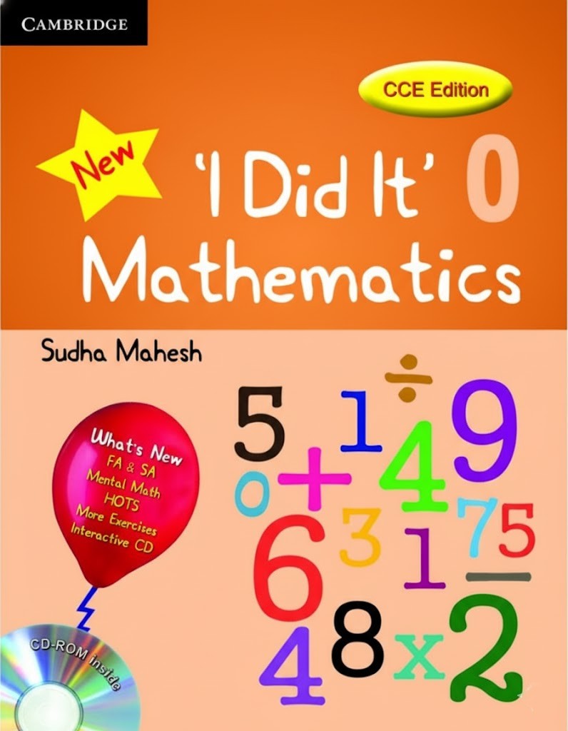 I Did It Mathematics CCE Edition Book 0
