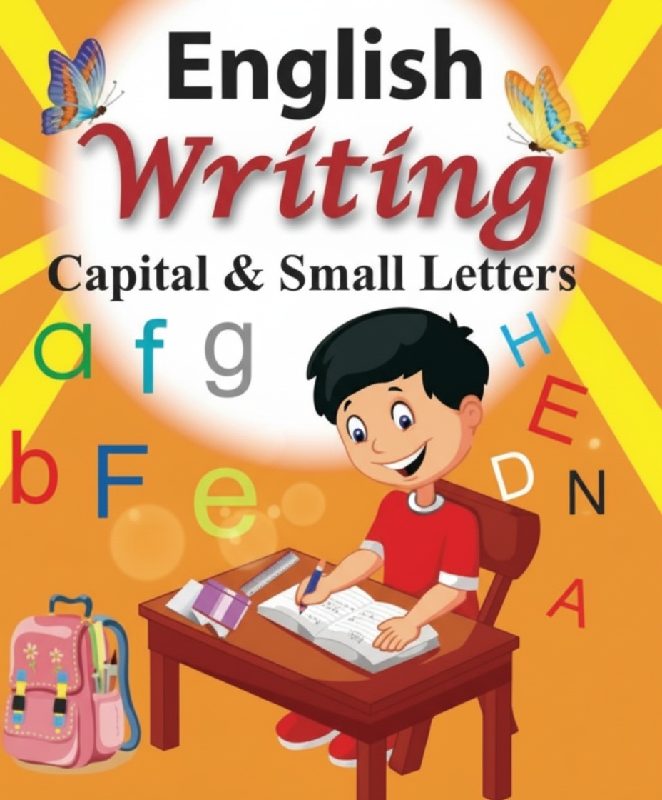 English Writing Capital & Small Letters