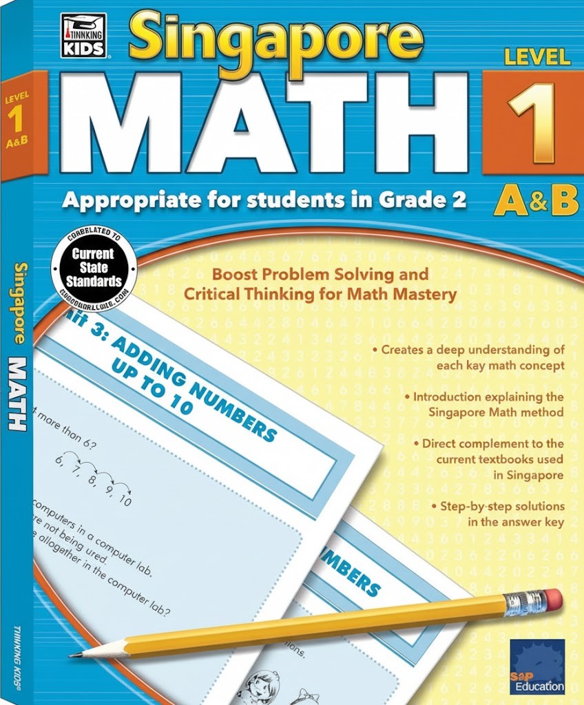 Singapore Math Level 1 A & B ( Grade 2 )