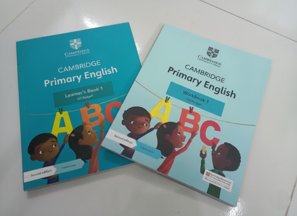 Cambridge Primary English learner’s book and workbook 1