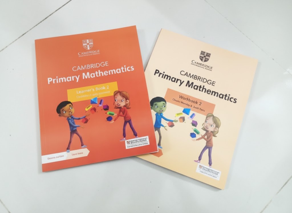 Cambridge Primary Mathematics learner’s book and workbook 2