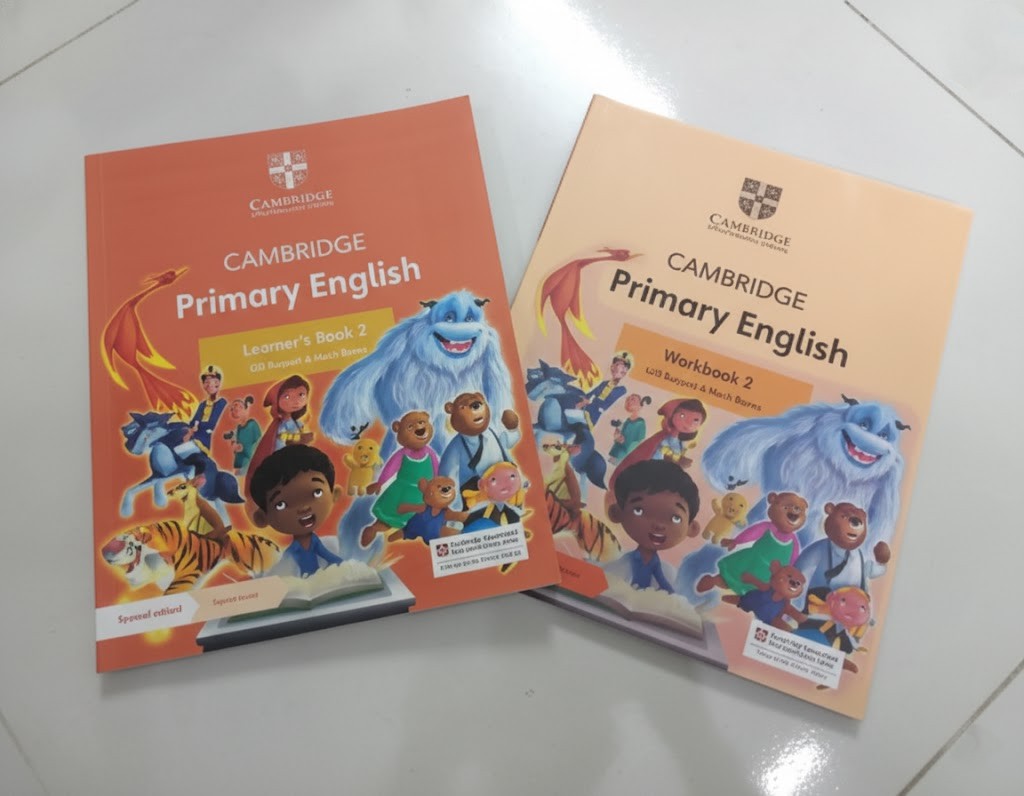 Cambridge Primary English Learner’s book and Workbook 2