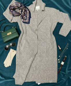 Front Open Button Overcoat WP308