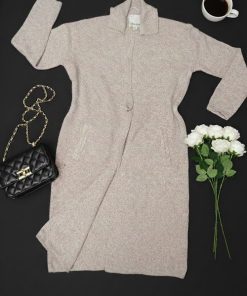 Front Open Button Overcoat WP309