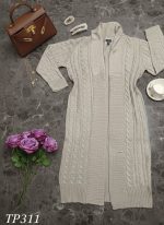 Front Open Long Cardigan WP311