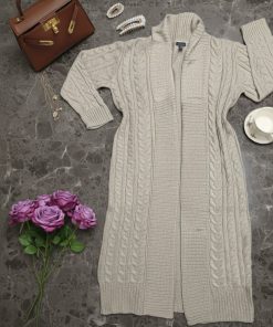 Front Open Long Cardigan WP311